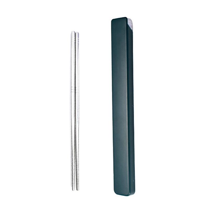Pure Titanium Ice Flower Chopsticks: Portable, Non-Slip, Heat-Resistant, Anti-Scalding for Household and Outdoor Use