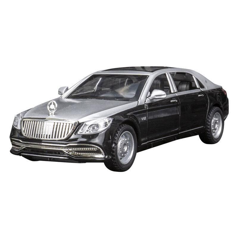 Jiaye VB32683 Big Ben Maybach S650 Alloy Model S-Class Sedan Pull-Back Toy Car
