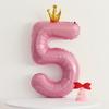 Korean-Style Macaron Color Bow Balloons for Baby Birthday Party Decor