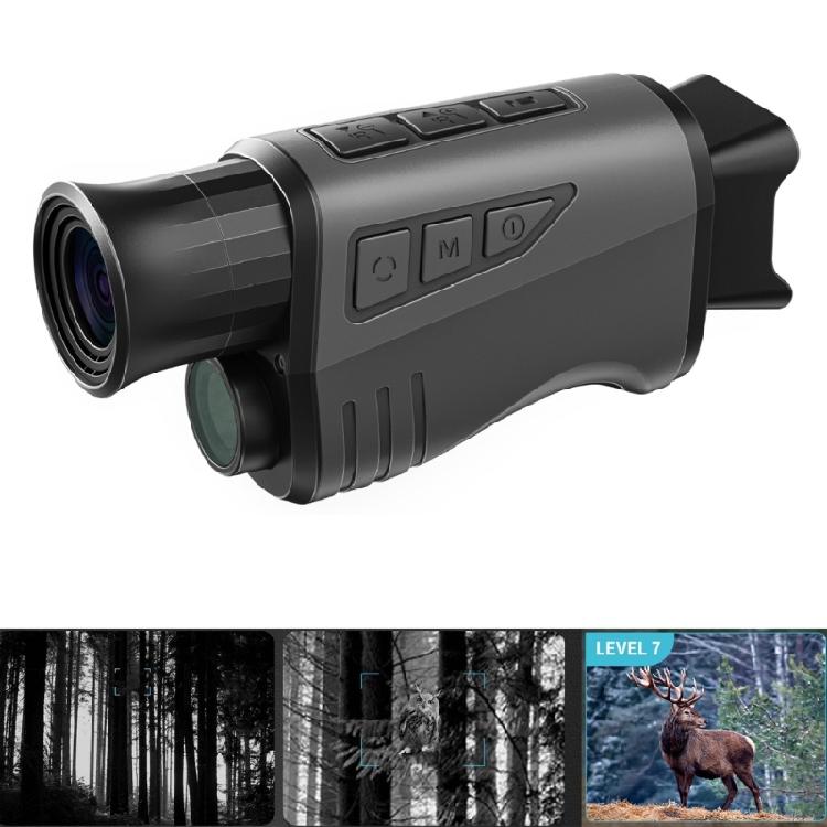 IR Night View Monocular 1080P Recording 16x Digital Zoom Hunting Telescope For Outdoor Enthusiasts