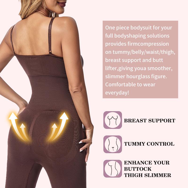 Damen Postpartaler Bauchkontroll Shapewear Body - Schlankmachender Taillenformer & Hüftheber