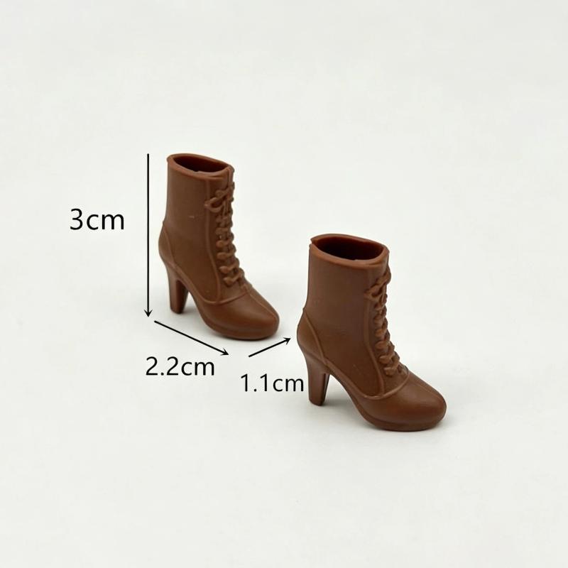 Doll Princess Shoes Fashion Boots High Heel Shoes 11Inch Dolls Accessories Gift Diy Toy