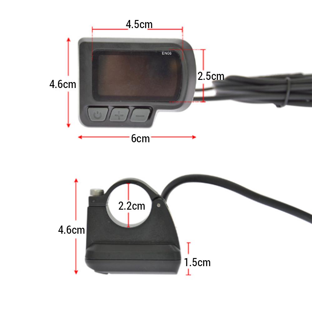 Miernik prędkości z wyświetlaczem LCD Inteligentny przyrząd do roweru elektrycznego E skutera
