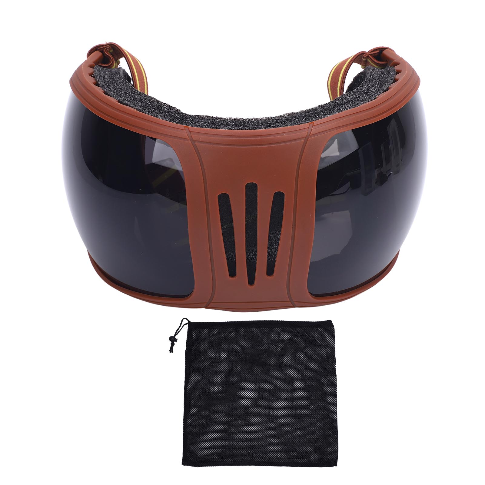 

Спортивные очки для лошади, многослойная губка, регулируемые ремешки, стильные ветрозащитные очки для верховой езды Gray