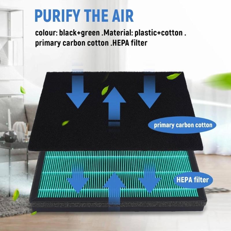 Plastic Air Cleaners Filter Air Purifier Filter Plastic Air Cleaners Filter Accessories for AP1009CH AP1008DH Models