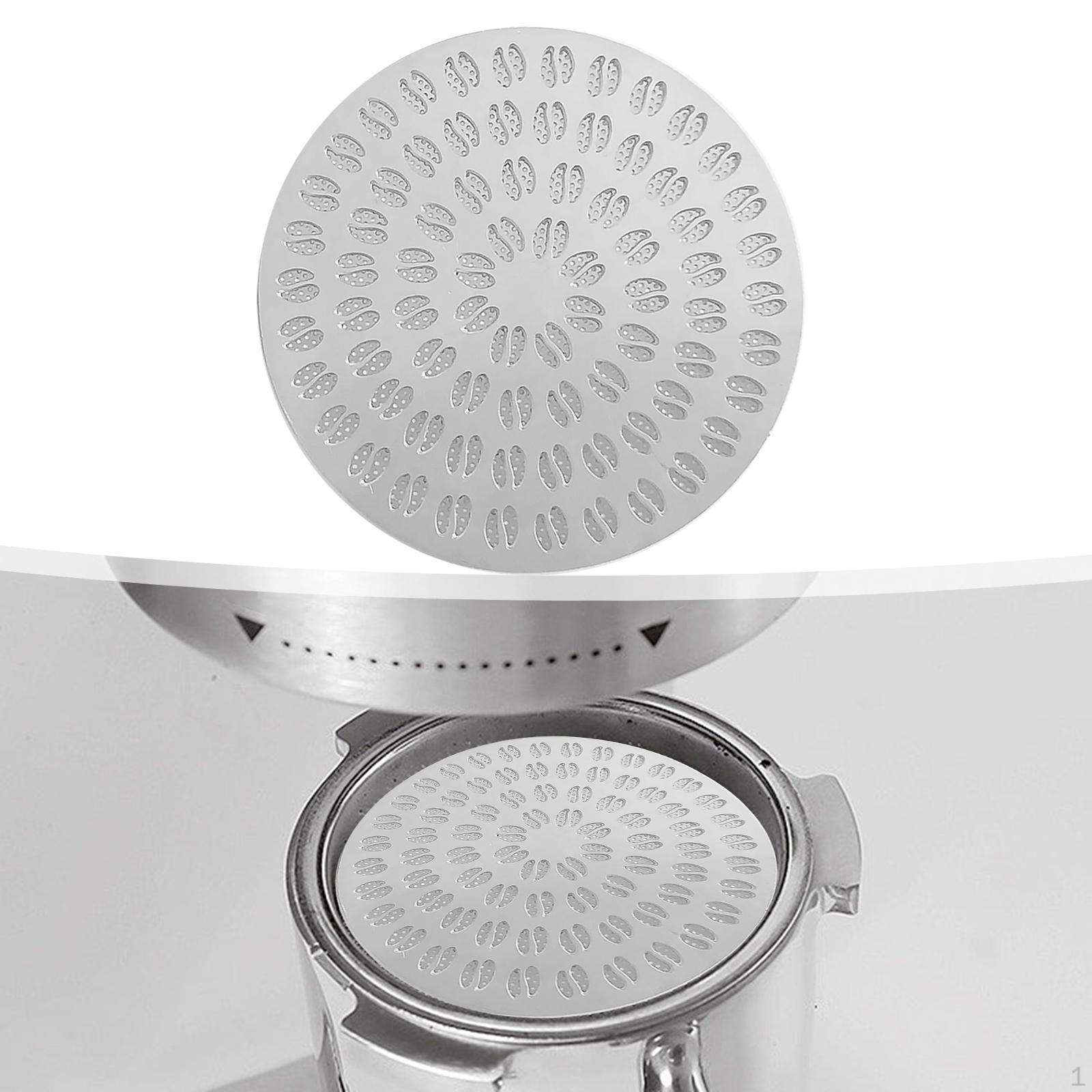 

Espresso Puck Screen, Stainless Steel Filtration Professional Coffee Filter Mesh 51.5mm