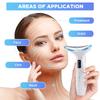 Face Neck Lift Beauty Device EMS Facial Massager LED Light Therapy Double Chin Remover Skin Rejuvenation Tightening Anti Wrinkle