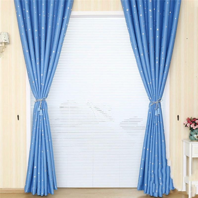 Household Polyester Curtains Window Drapes Decoration Shading Curtains