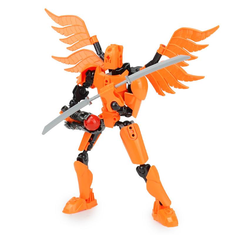 

Детская развивающая сборная модель робота-деформатора, многосуставная подвижная сборная кукла, игрушка-конструктор