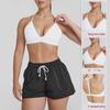 Damen Sexy Sport-BH mit tiefem Ausschnitt und Neckholder - Dünne Träger für Yoga, Laufen und Alltag