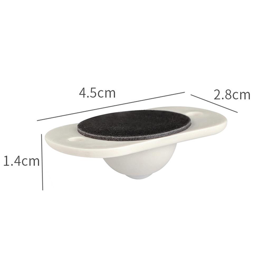 20-100 STÜCKE Drehendes Rad Leise 360° Drehung Kugelrolle Starke Tragfähigkeit Vielseitig für den Boden von Aufbewahrungsbox Mülleimer