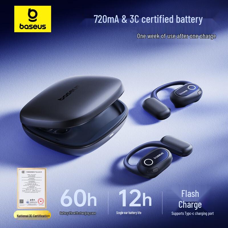 Baseus Bowie MF1 Open-Ear True Wireless Ear-hook Headphones