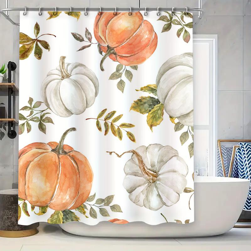 

Vintage Crown Shower Curtain Romantic Pink Floral Pattern Decorative Waterproof Bathing Room Accessory for Home Decoration Perfe 90x180cm