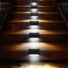 Outdoor Solar Deck Lights Solar Step Lights Waterproof Led Solar Lights White Light for Outdoor