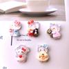 DIY Cute KT Cat Cartoon Charms for Crocs - Resin Accessories with Cream Glue