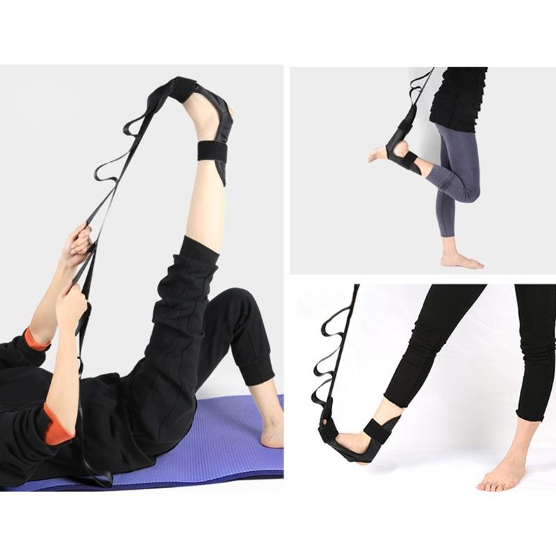 Stretching Strap Hamstring Stretcher Foot Stretcher Calf Stretcher,Leg Stretcher,igament Stretching Belt for Pain-Relief