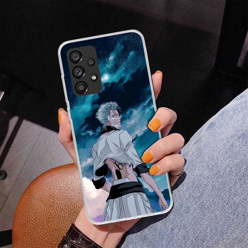 Japanese Anime Bleach Phnoe Case for Samsung Galaxy A17 A37 A57 A16 A26 A36 A56 A15 A14 A13 A55 A54 A53 A35 A34 A33 A25 A24 A23