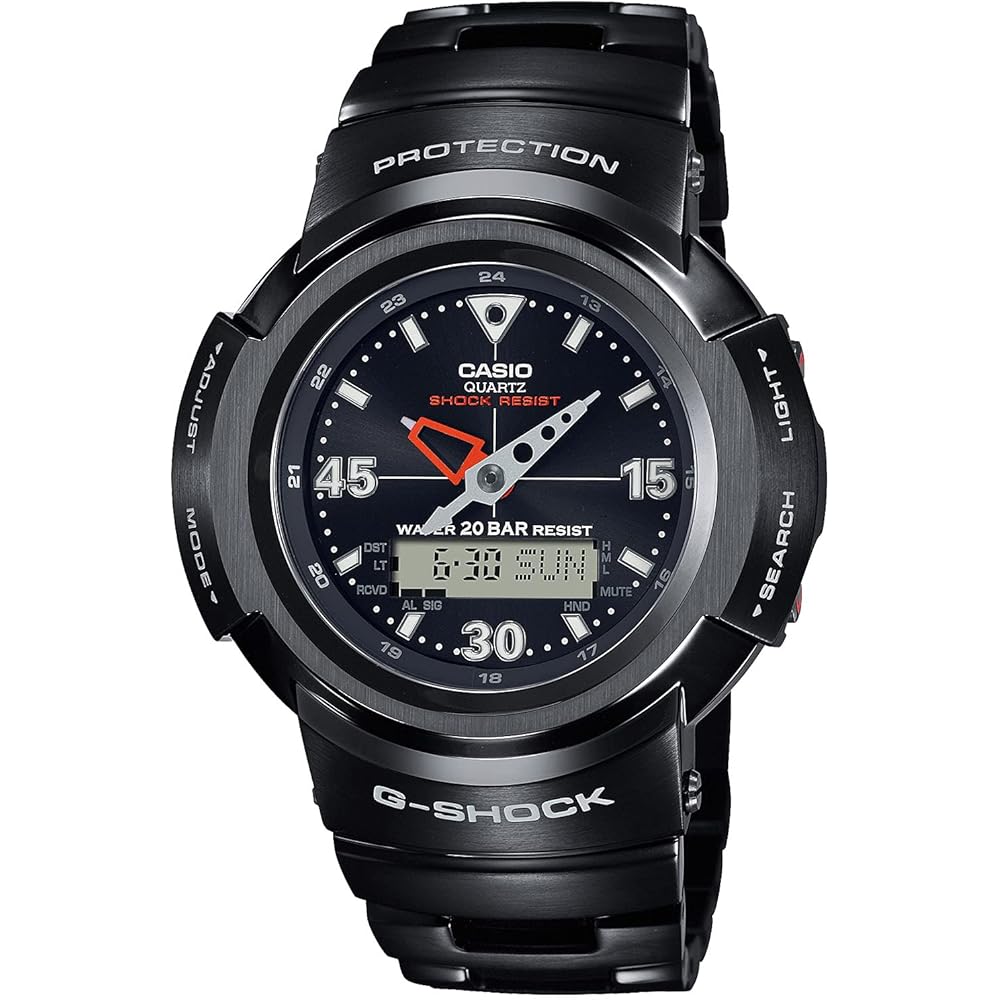 

Casio G-Shock AWM-500-1AJF Black Analog Digital Watch Water Resistant Durable Design