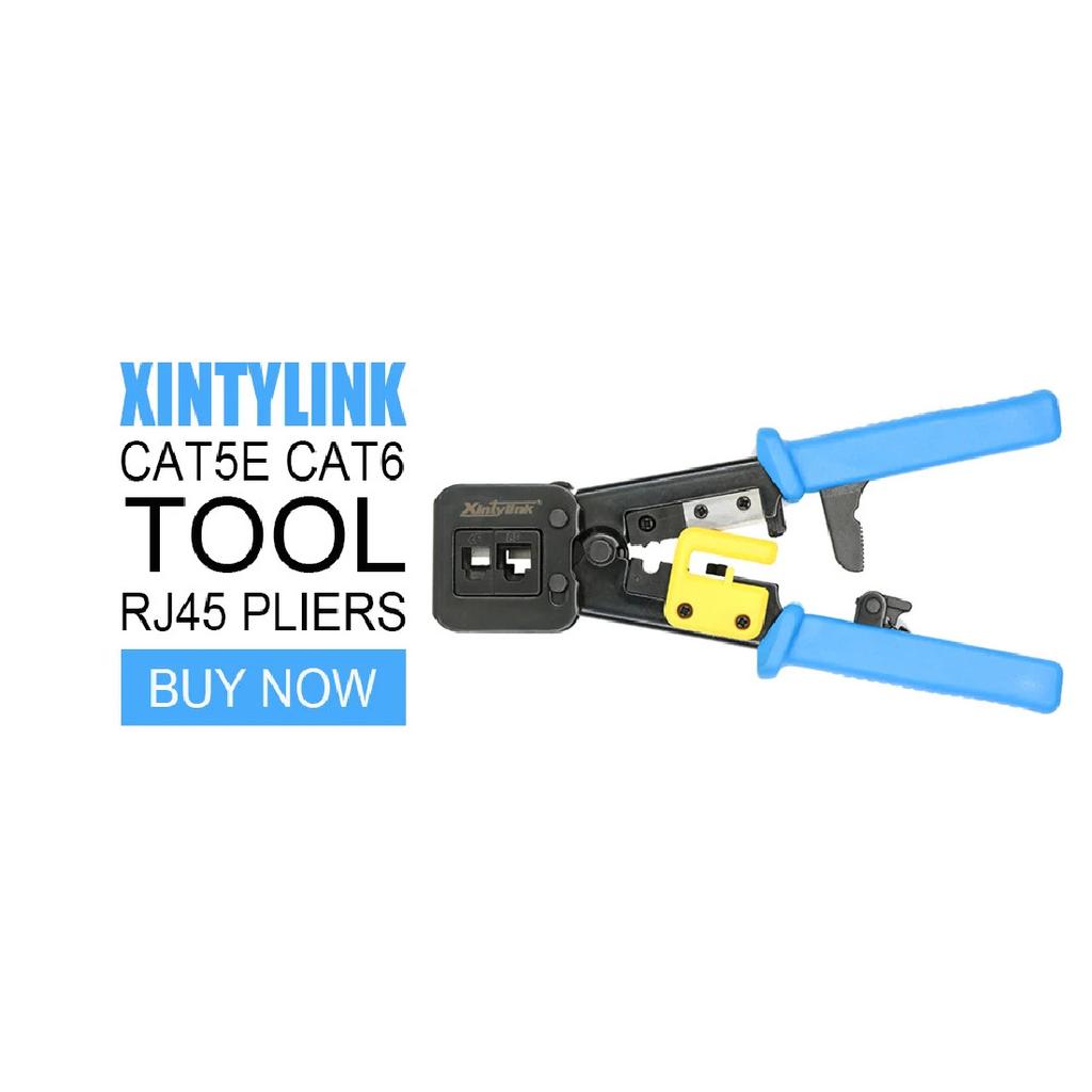 Connettore rj45 xintylink spina rj 45 cavo ethernet cat5 cat5e presa di rete 8P8C stp ftp metallico schermato terminali modulari lan cat
