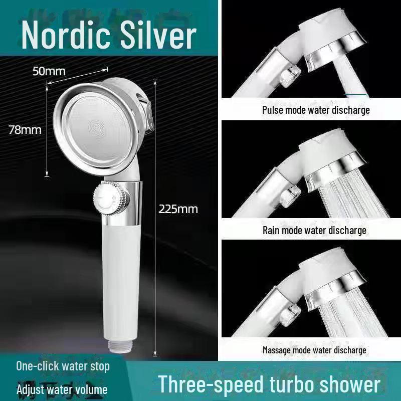 

Мощный усилитель насадки для душа для обогревателя ванной комнаты — идеальный вариант для принятия тропического душа с дизайном в виде подсолнуха. Three-speed Powerful Boost