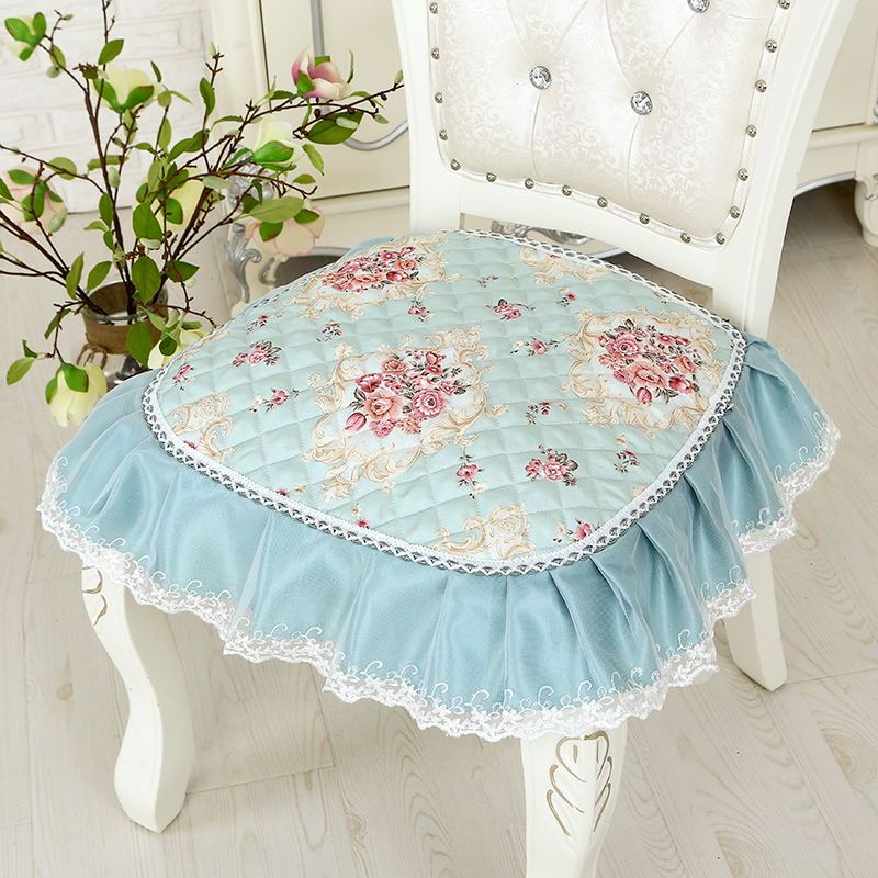 Simple Style Solid Color Dining Chair Cushion 43x45cm Home Decor Seat Cushion Thicken Non-slip Office Sedentary Stool Pads 43x45cm 1660₽