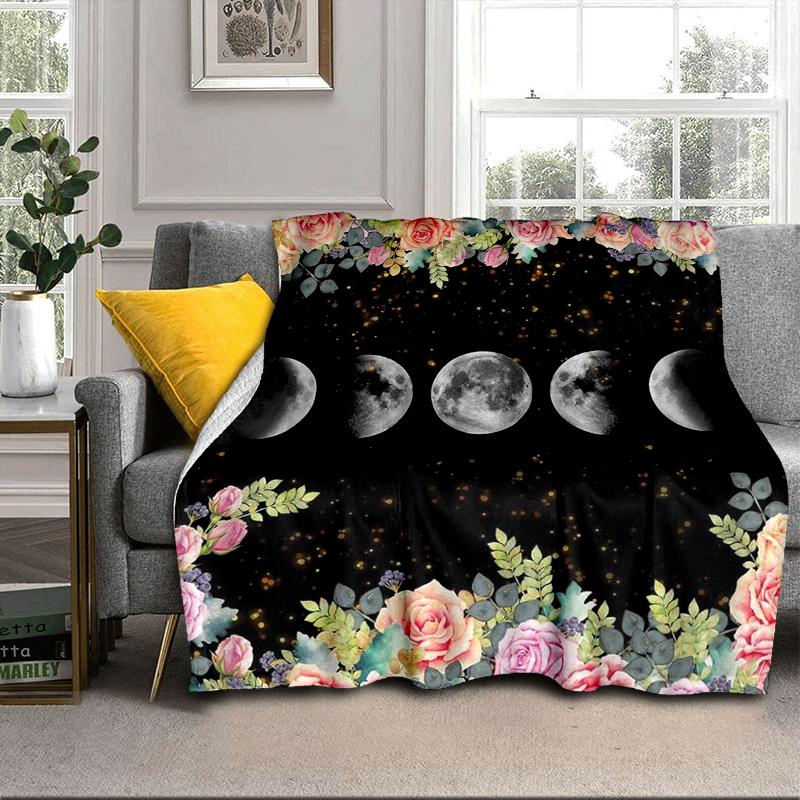 Astrological Symbols Mandala Blanket Flannel Blanket Throw Blanket Sofa Cover Blanket Soft Premium Blanket Picnic Blanket Tv Blanket Gifts