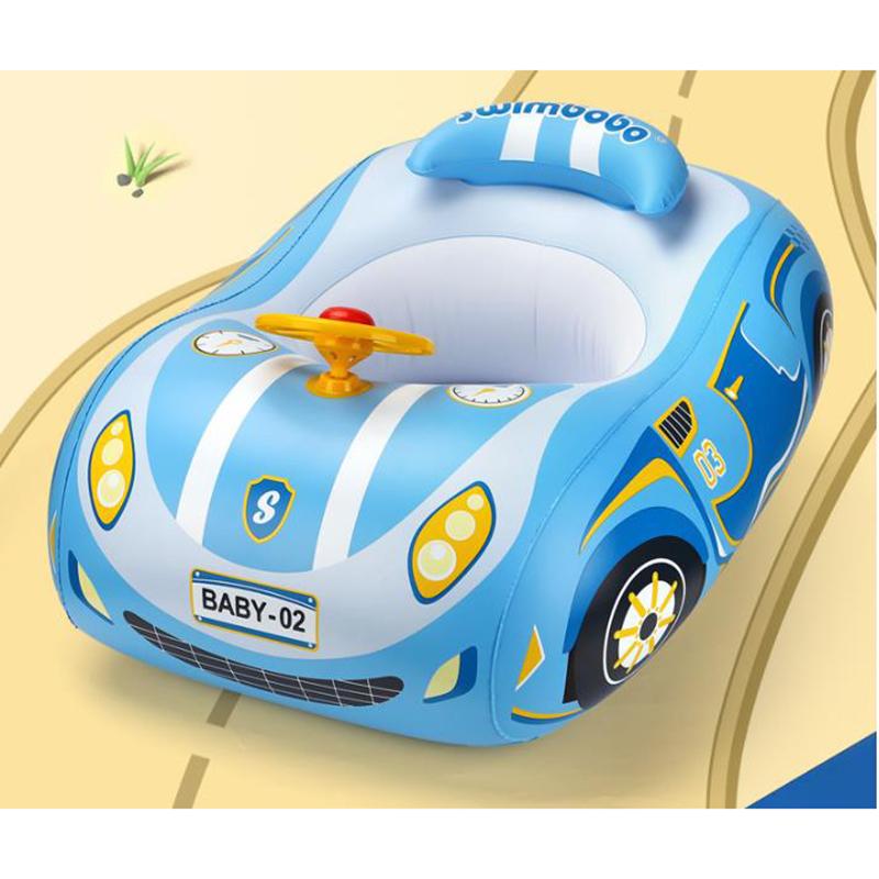 Nowy model samochodu sportowego koło do pływania dla dzieci nadmuchiwany basen pływające siedzisko zabawki dla dzieci