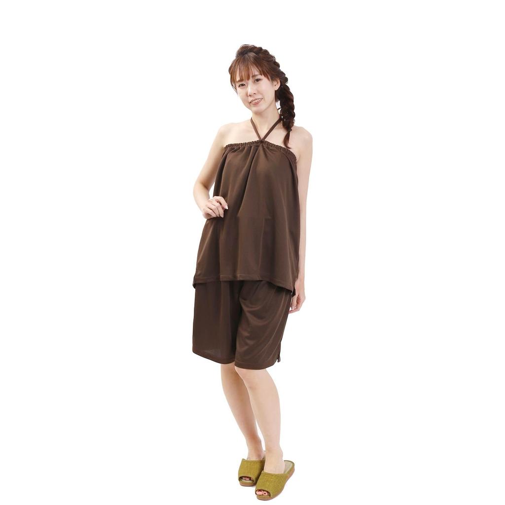 Ookini Fuuka Bathing Suit and Shorts Dry One Size Fits Suitable for Hotels and Commercial Use Women's Set, Mesh, Quick-Drying, Linen-Compatible, Most,