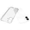 For iPhone 16 Plus Clear Phone Case 2.0mm Thickness Shockproof TPU Phone Cover
