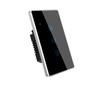 2023 New Arriving Touch Wall Switch Tuya Smart Home Wall Switch US & EU Standard 1/2/3/4 Gang Wall Switch with Metal Bezel