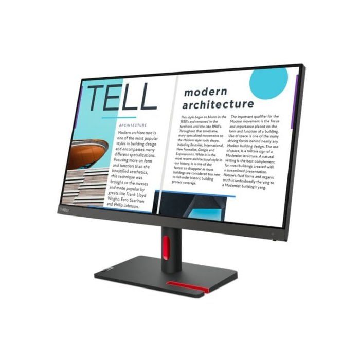 Écran - LENOVO - S25e-30 - 15,6 Po - 1366 X 768 - HDMI - 5 Ms