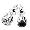 Polaris zirconia stud earrings for men, high-end, trendy, unique, niche style, stylish and cool men's earrings, women's earrings