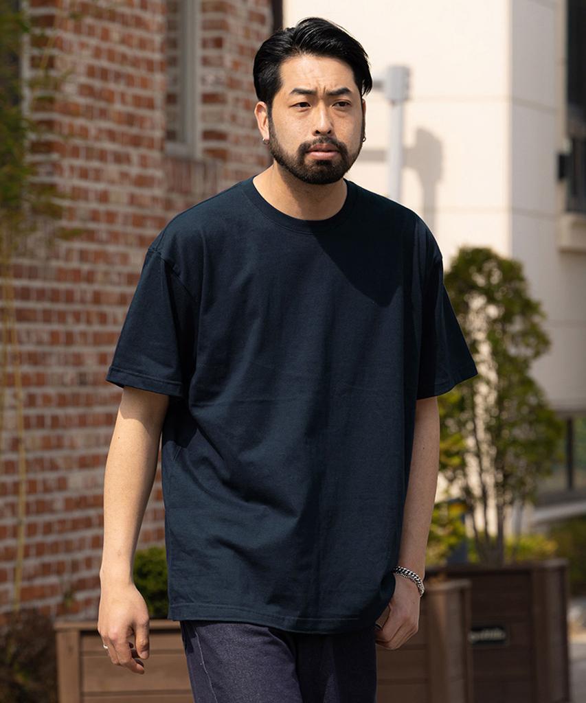 Jeneleolwogseu N-Gs-800 Basic Short Sleeve T-Shirt_Dark Navy