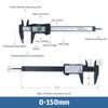 Příslušenství k autu Elektronický digitální displej Vernierové posuvné měřítko 0-150mm Přenosné Díly pro opravu auta Nástroj pro detekci tloušťky Horký prodej