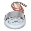Thermometer with Capillary Tube for Oven Refrigerator Heater Boiler Toaster Oven with Metal Body and 2cm Probe for Stability
