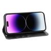 For iPhone 14 Pro Max Stand Cases Genuine Split Leather Wallet Phone Cover Magnetic Closure
