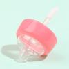 5Pcs Empty Lip Gloss Tube Containers Clear Refillable Lip Balm Pacifier Bottles