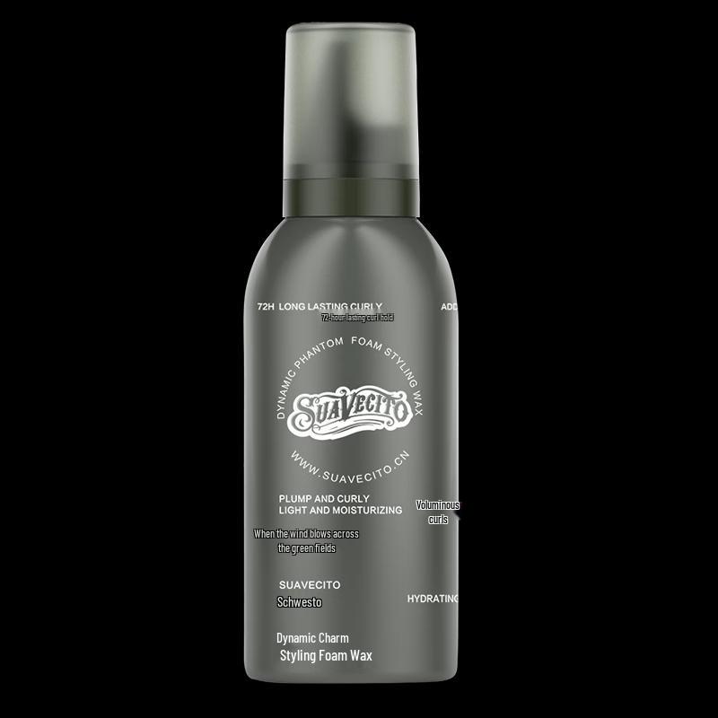 SUAVECITO Totenkopf Styling Schaum Haarwachs