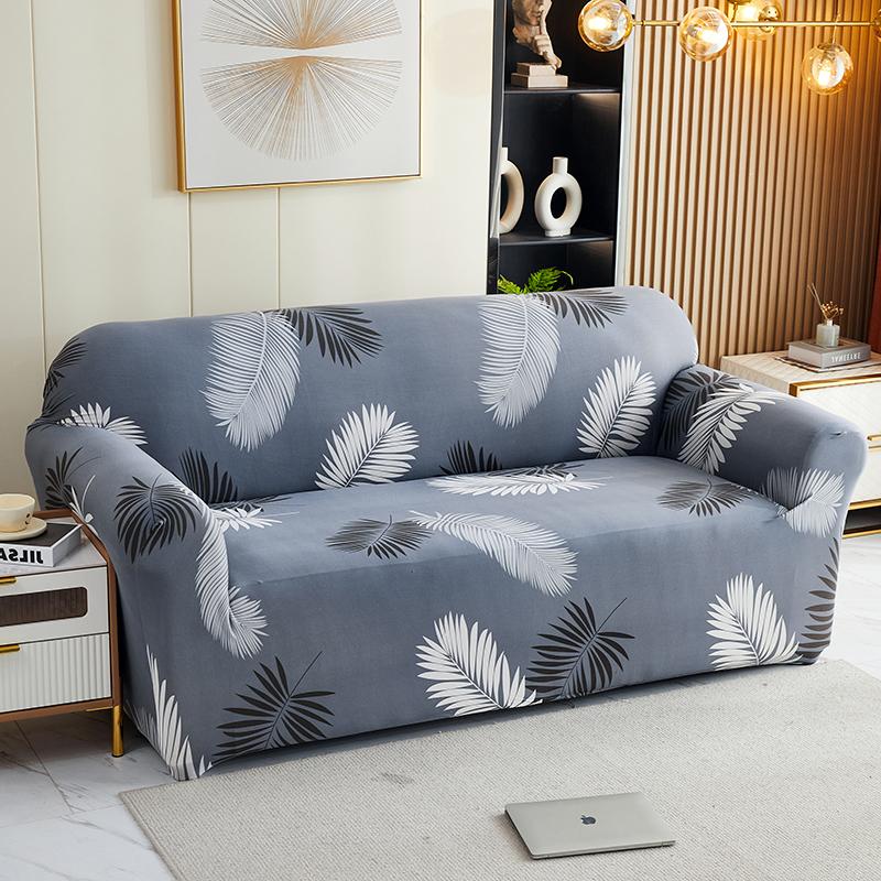 Stretch Sofa Slipcover Spandex Sofa Cover For Living Room Elastic Sofa Towel Furniture Protector Chair Couch Cover L-Shape Cover