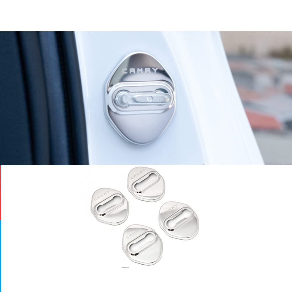 Haoshilianfa Door Striker Cover, For Toyota Camry 70 Series, Car Door Lock, Accessories, Mirror