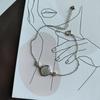 Silver Bracelet with Natural Mother-of-pearl, Cubic Zirconia, Product Weight 2.88 G (60002289)