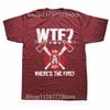 Funny WTF Wheres The Fire Firefighter T Shirts Short Sleeve Birthday Gifts Unisexs Clothing Fashion Casual Loose Oversized T Shirt