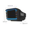 2-in-1 All-in-One Auto Dash Camera Built-in Anti-Laser Speed Radar Alert, Supports 720P High Definition Video Capture