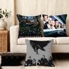 Cushion Cover Silky Short Plush Home Sofa Cushion Cover - Invisible Zipper Home Decoration Six Feet Under TV Series