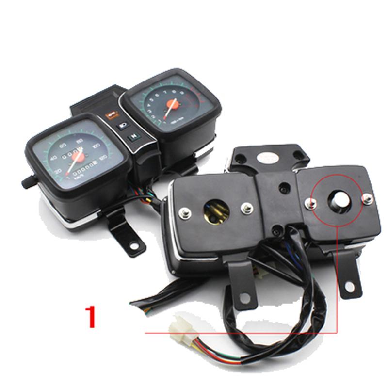 Motorcycle Speedometer for Suzuki Haojue Qingqi Lifan for GS125 HJ125 QS125 QJ125 RPM/Min Speed Meter Clock Instrument K/M Gauge