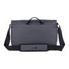 The North Face 25L Solid Color Minimalist Logo Embossed Messenger Bag Shoulder Handheld Outdoor Bag Men Bags Charcoal-Gray NN2PR00L