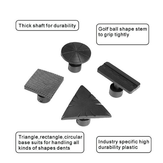 1 Set Dent Puller Superior Strength Multiple Styles Durable Auto Body Paintless Hail Removal Puller for Car