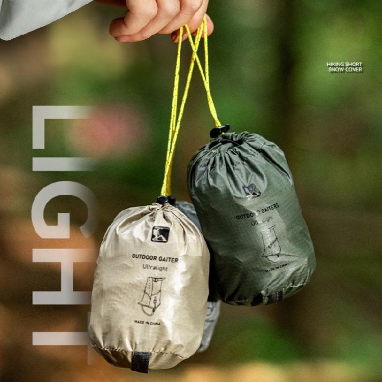 Winddichte Schutz-Beinlinge Schneesichere Gamaschen für extreme Wetterbedingungen Abriebfeste Outdoor-Ausrüstung