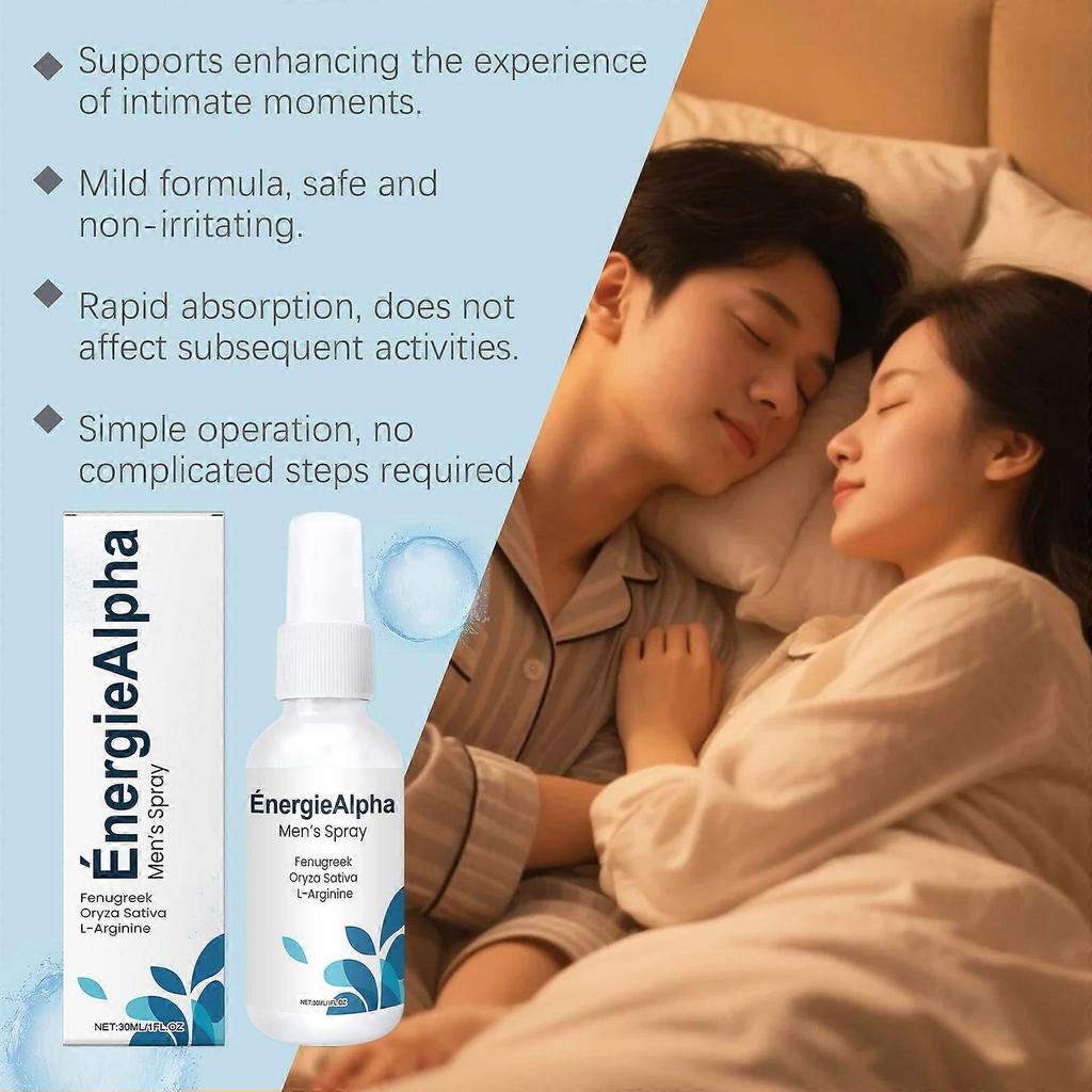 3X Male Balance Spray, Men Max Spray für mehr Selbstvertrauen und Leistungsfähigkeit, Algenformel
