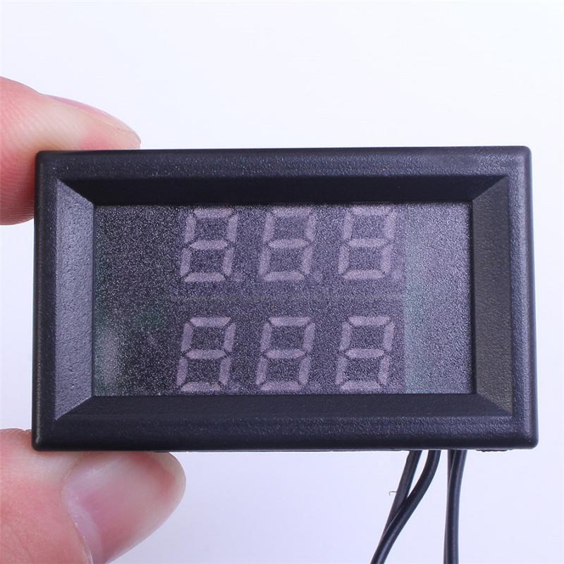 

Durable Dual Digital Intercooler Supercharger Temperature Gauge Sensor Dc 4-28V